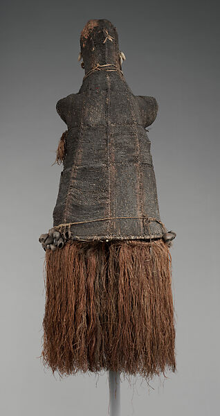 Dance Costume, Fiber wook, grass, shell, seeds, paint, Iatmul people