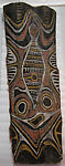 Painting from a Ceremonial House Ceiling, Yindaka, Sunggwei Wanyi, Sago palm spathe, paint, Kwoma, Sunggwei Wanyi clan