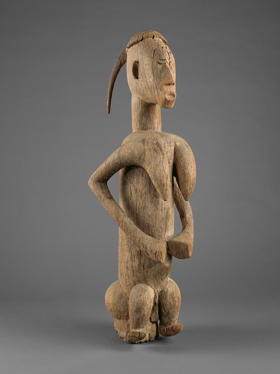 Female Figure, Wood, Bamana peoples 