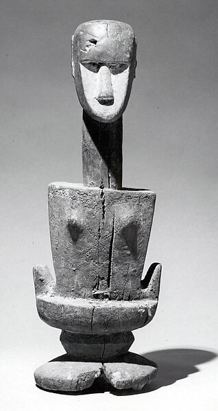 Altar Figure, Wood, pigment, Bidjogo peoples 