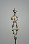 Staff of office, Soninke blacksmith, Brass, iron, silver alloy, Soninke peoples