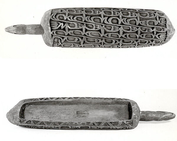 Sago Platter, Wood, paint, Asmat people 