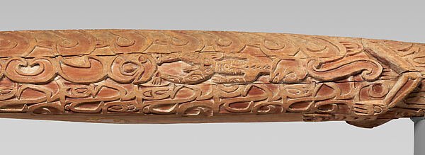 Ancestor Pole, Asmat artist(s), Wood, paint, Asmat people