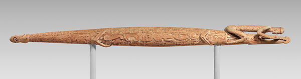 Ancestor Pole, Asmat artist(s), Wood, paint, Asmat people