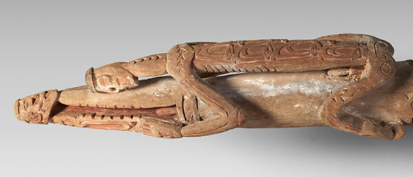 Ancestor Pole, Asmat artist(s), Wood, paint, Asmat