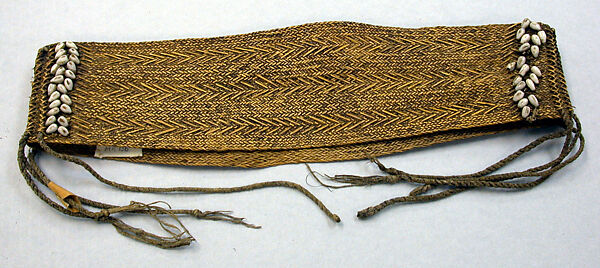 Belt, Fiber, seeds, Asmat people 