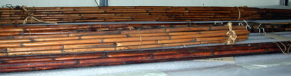 Arrow, Bamboo, wood, fiber, Asmat people