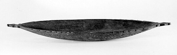 Bowl, Wood, Asmat or Sentani people (?) 