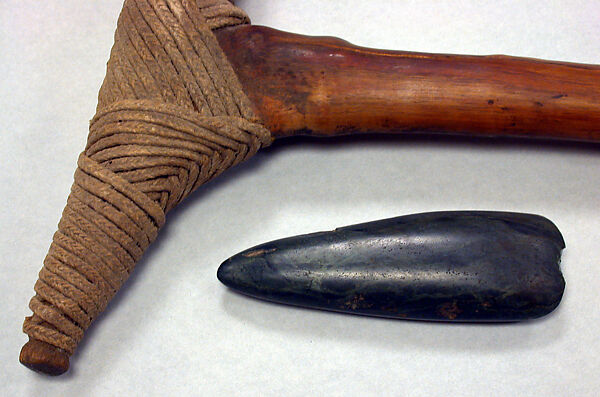 Adze, Wood, stone, fiber, Papua Province
