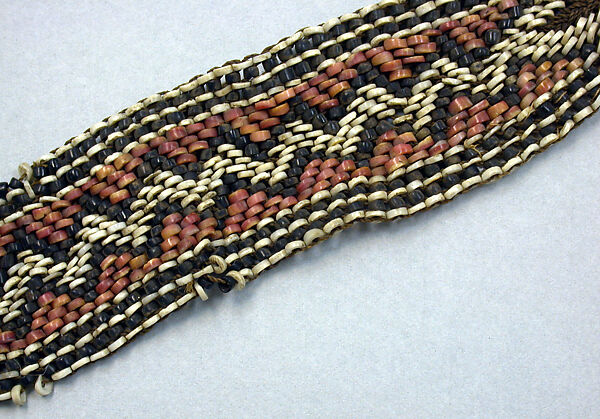Arm Band, Shell beads, fiber, Vanuatu
