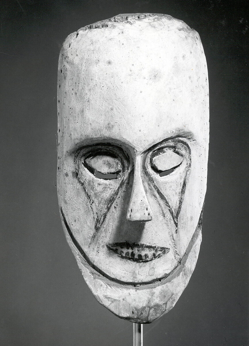 Mask, Wood, paint, Tolai people 