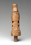 Korwar (charm and stopper), Cenderawasih Bay artist, Wood, Cenderawasih Bay