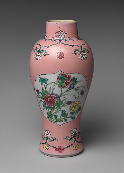 Baluster Vase, Porcelain, Chinese 