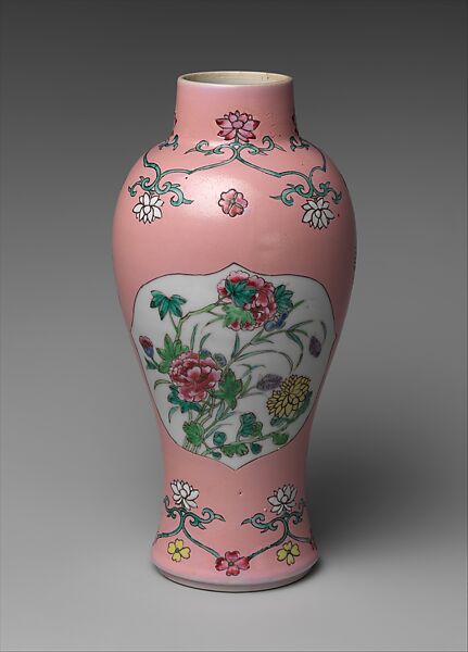 Baluster Vase, Porcelain, Chinese