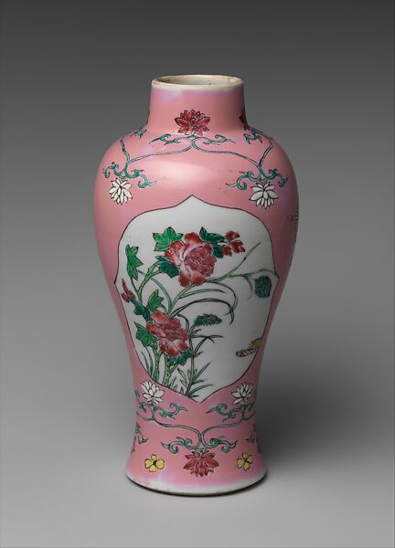 Baluster Vase, Porcelain, Chinese
