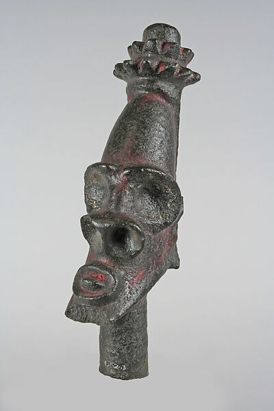 Cast of a Pestle, Plaster, paint, Morobe province 