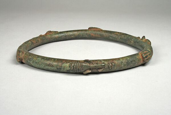 Altar Ring, Bronze, Yoruba peoples 