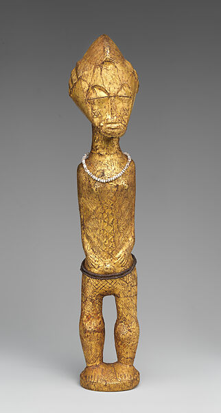 Baule artists - Female sika blawa figure - Baule peoples - The