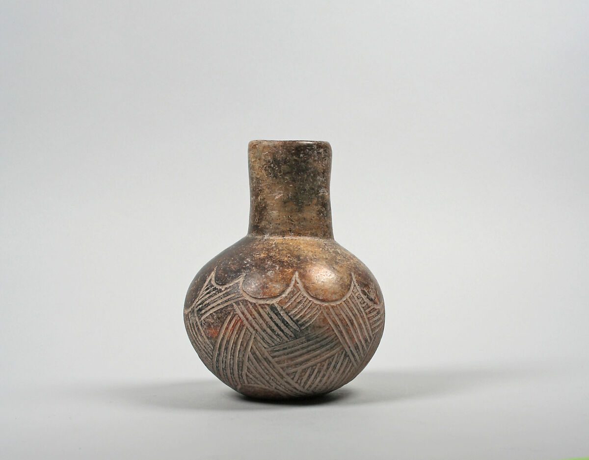 Bottle, Ceramic, Olmec 