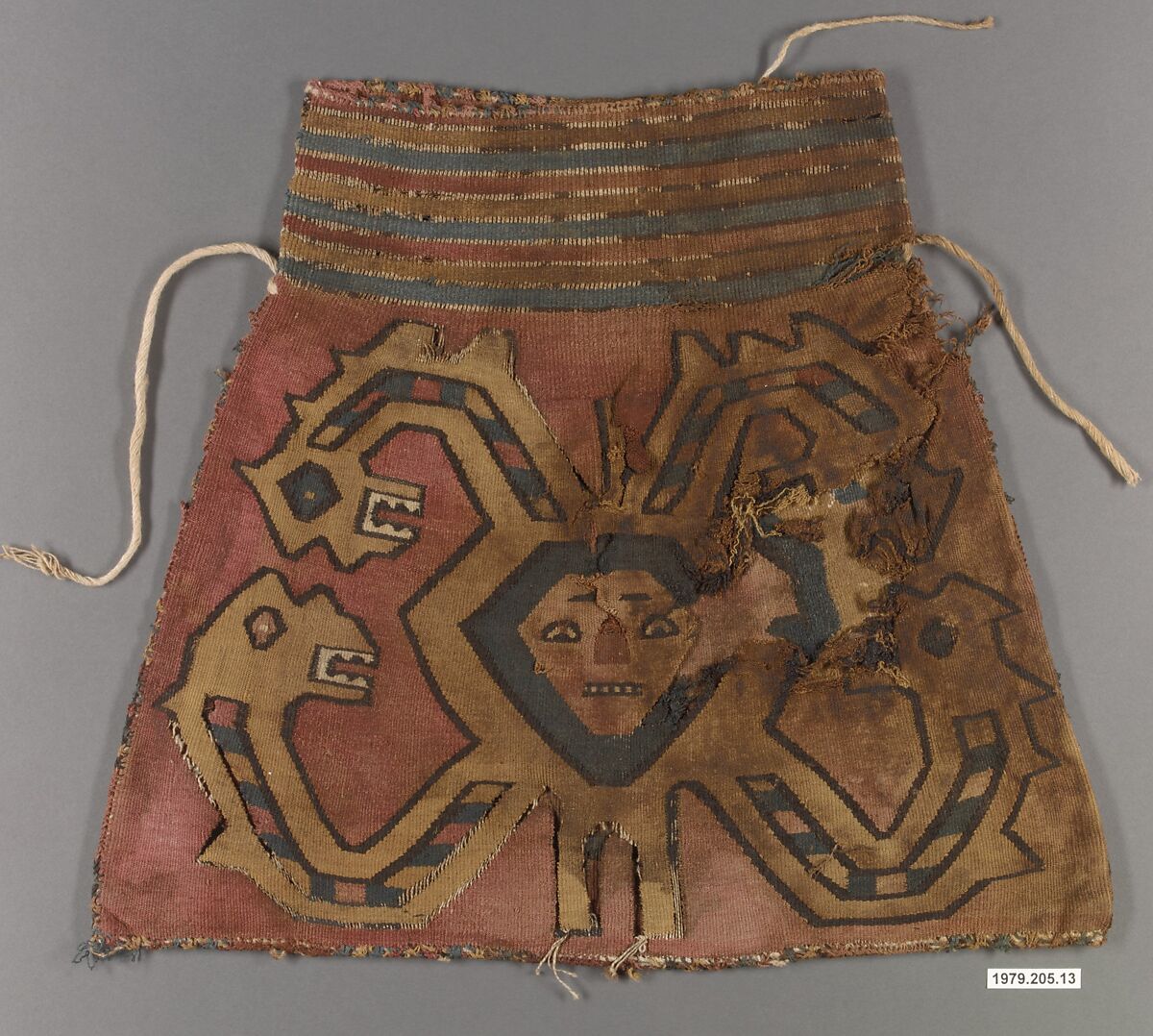 Bag, Camelid hair, cotton, Nasca