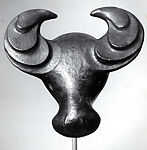 Figure: Buffalo Head, Terracotta, Ewe peoples