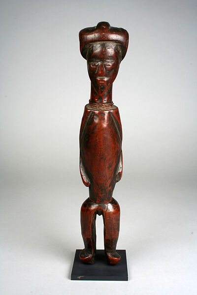 Figure: Male, Wood, fiber, Teke peoples 