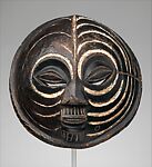 Kifwebe (mask), Luba artist, Wood, pigment, Luba peoples