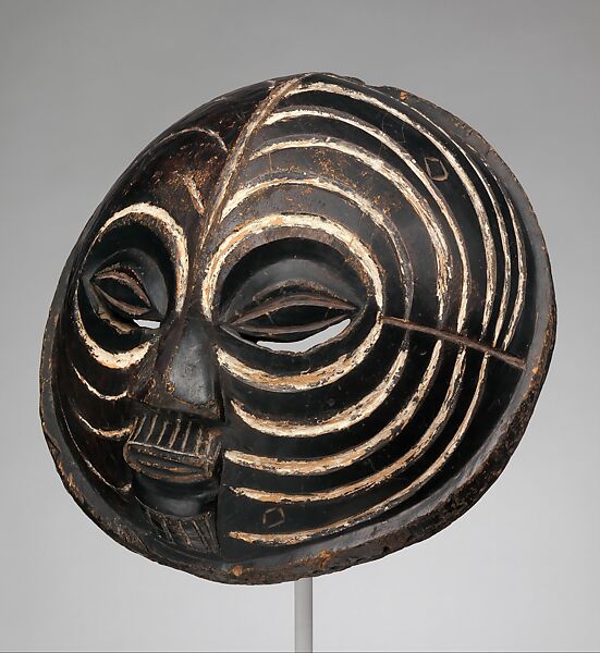Mask (Kifwebe), Wood, pigment, Luba peoples 