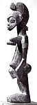 Female Figure, Wood, patina, Senufo peoples