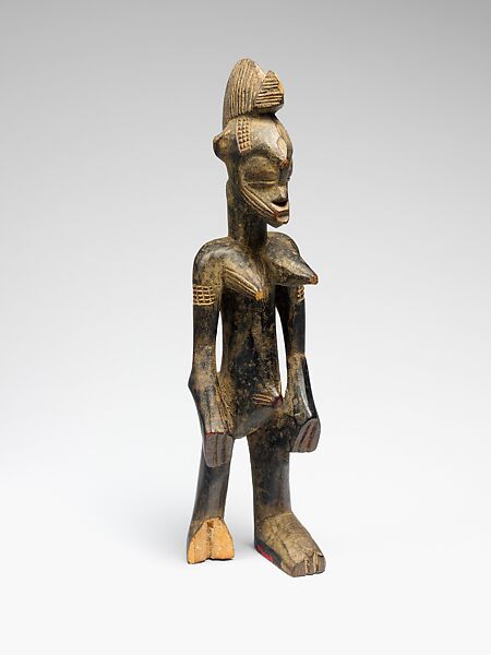 Female Figure, Wood, patina, Senufo peoples 