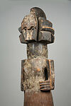 Female Reliquary Figure, Wood, metal, pigment, Mbete peoples