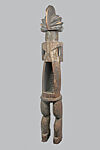 Female Reliquary Figure, Wood, metal, pigment, Mbete peoples