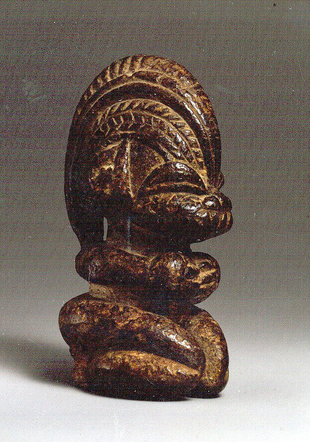 Seated Figure, Temne or Bullom artist(s), Soapstone, steatite, Temne or Bullom