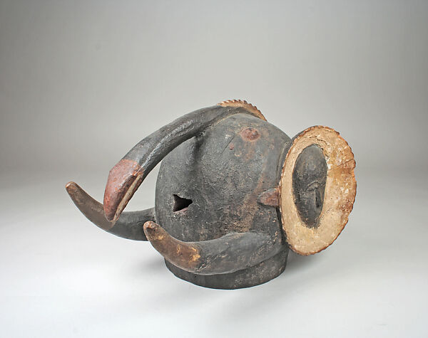 Helmet Mask (Bo Nun Amuin), Wood, pigment, Baule peoples