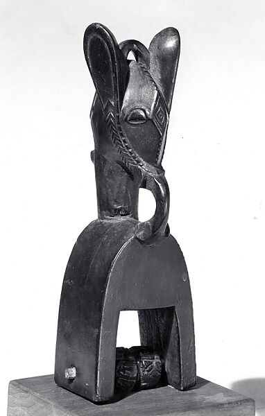 Heddle Pulley with Elephant | Baule or Guro peoples | The 