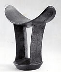 Headrest, Wood, Somali peoples