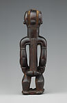 Reliquary Figure (Nlo Bieri), Wood, brass, tacks, Fang peoples