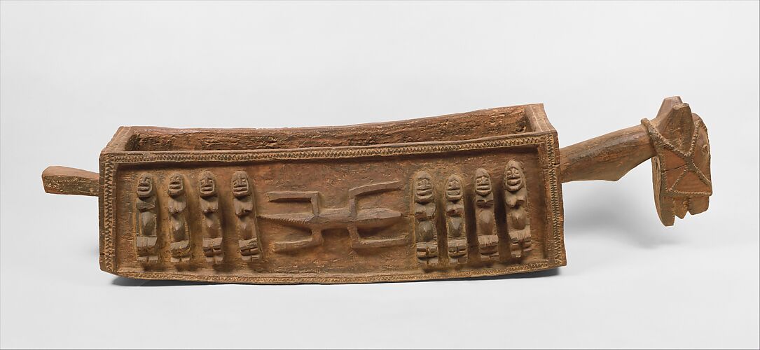 Aduno Koro (Ark of the World) vessel with ancestral figures