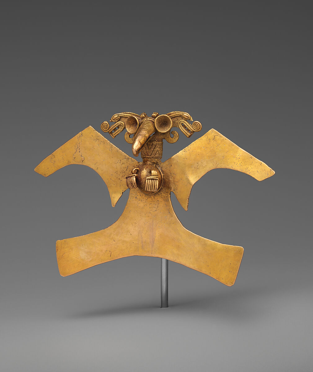 Eagle Pendant, Gold (cast), Veraguas 