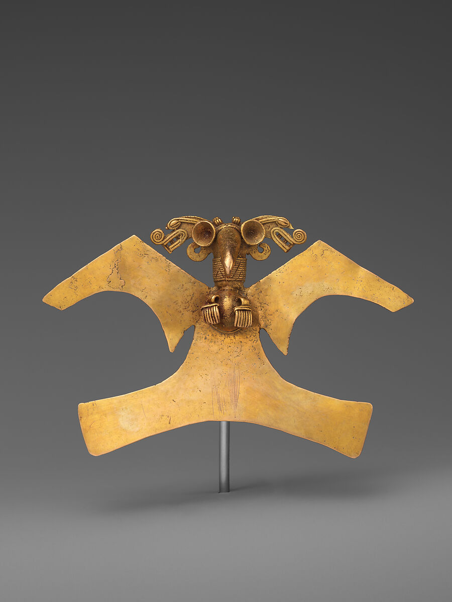 Eagle pendant, Veraguas artist, Gold, Veraguas