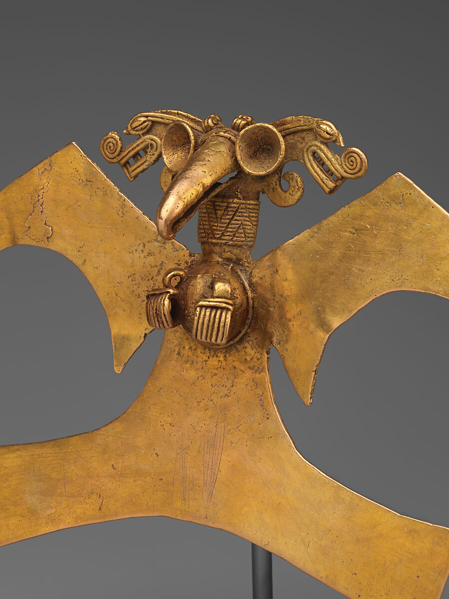 Eagle pendant, Veraguas artist, Gold, Veraguas