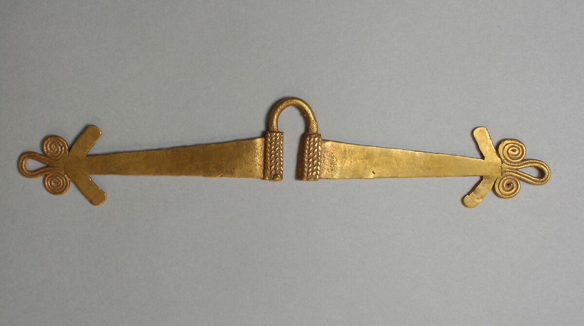 Nose Ornament, Gold, Zenú 