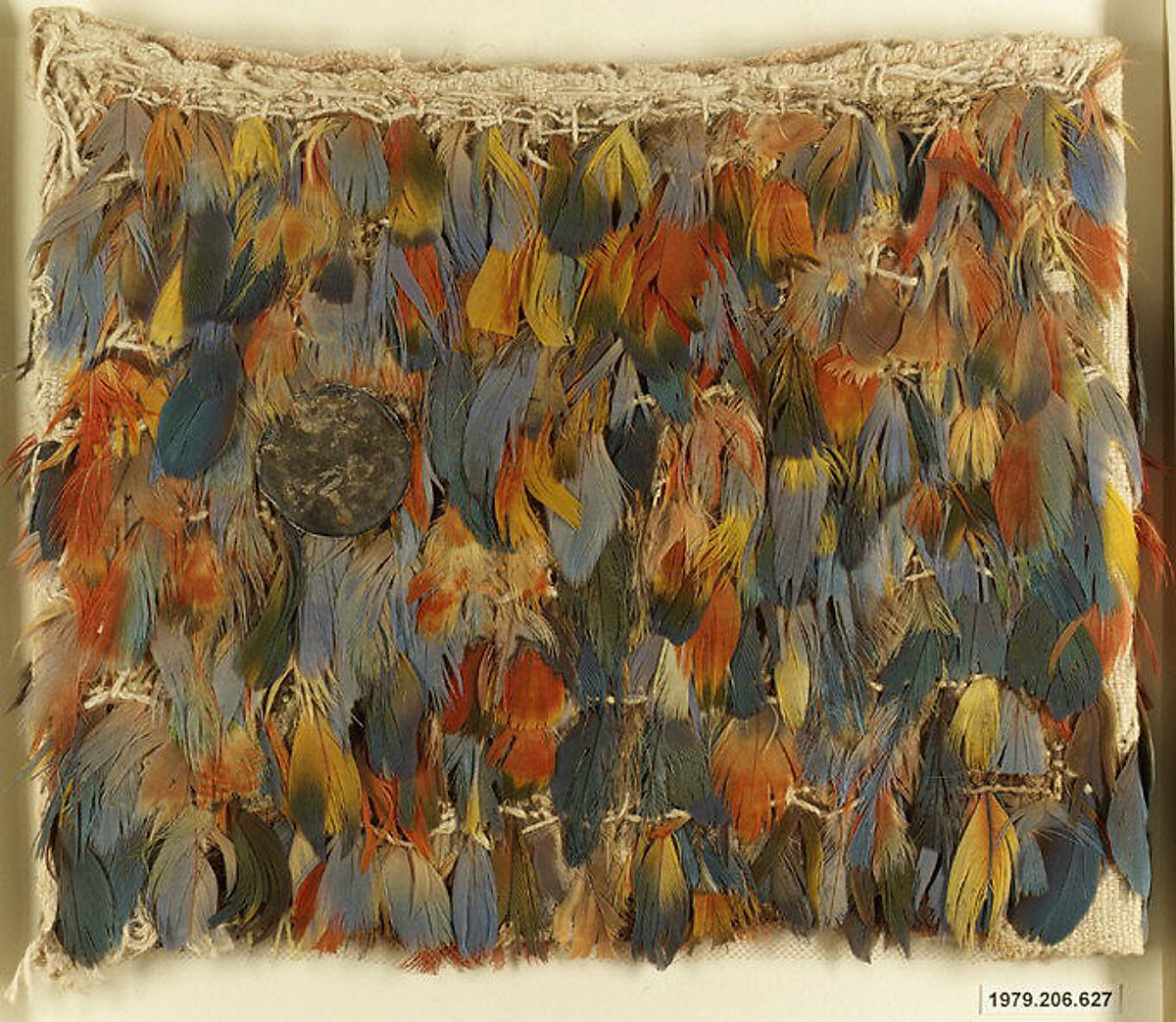 Miniature Dress, Cotton, feathers, Ica