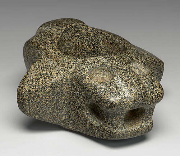 Stone Animal Mace Head