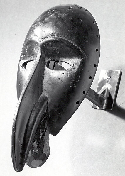Bird Mask (Ge Gon), Wood, Dan peoples 