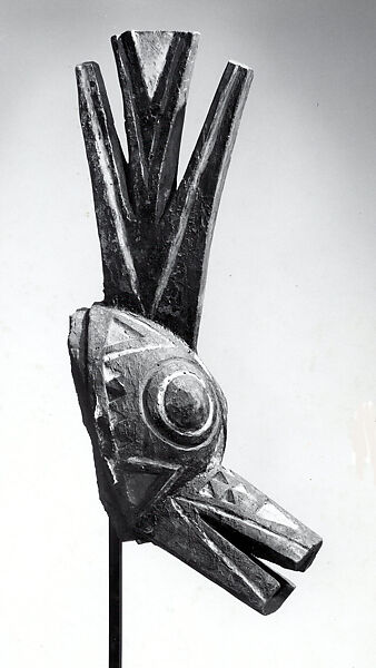 Mask: Fish (Basi), Wood, pigment, Bwa peoples 