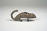 Gold Weight: Chameleon, Brass, Asante
