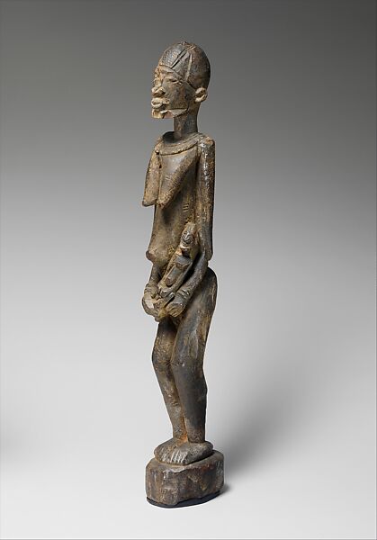 Figure: Mother and Child, Wood, Dogon peoples 