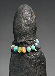 Boli (power figure), Bamana Initiate, Komo association, Wood, cloth, beads, applied organic materials, Bamana peoples
