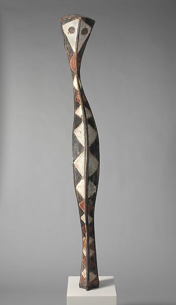 Serpent Headdress (a-Mantsho-ña-Tshol), Baga artist, Wood, pigment, Baga 